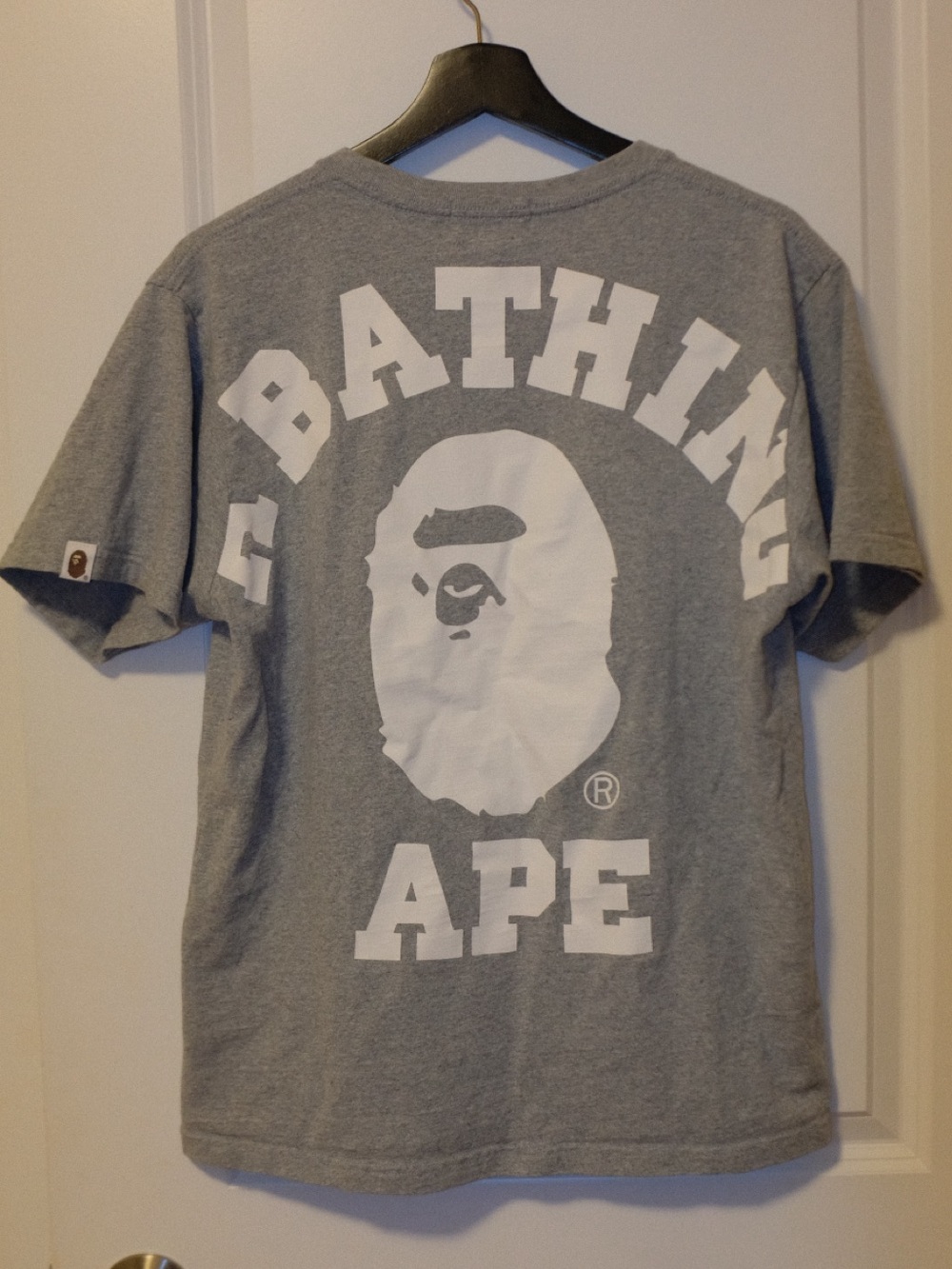 A Bathing Ape Grey T Shirt